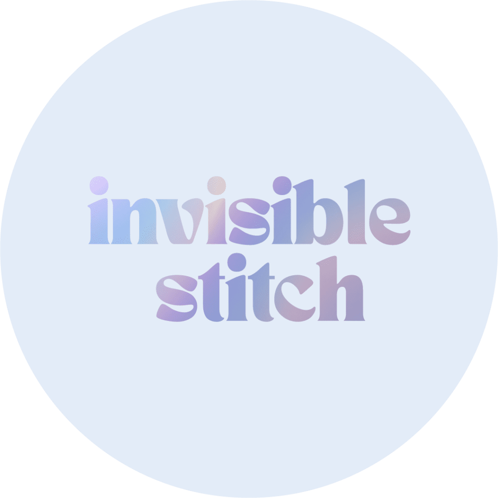 invisible stitch