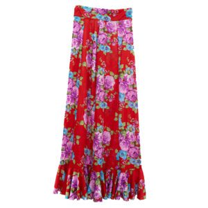falda flamenca con olán